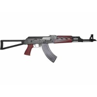 Zastava ZPAPM70 AK-47 Rifle BULGED TRUNNION 1.5MM RECEIVER - Blood Red Handguard | 7.62x39 | 16.3" Chrome Lined Barrel | Folding Triangle Stock